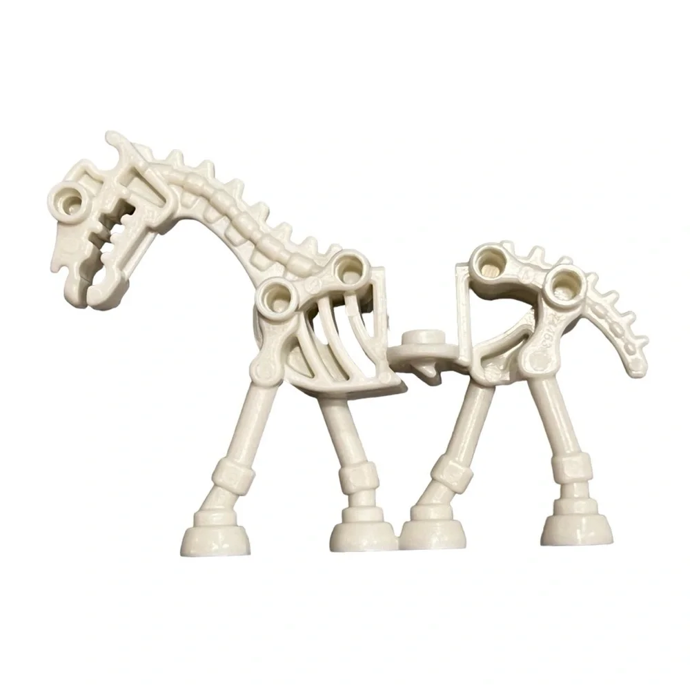 NEW LEGO Skeleton Horse Skelehorse Minifigure Animal